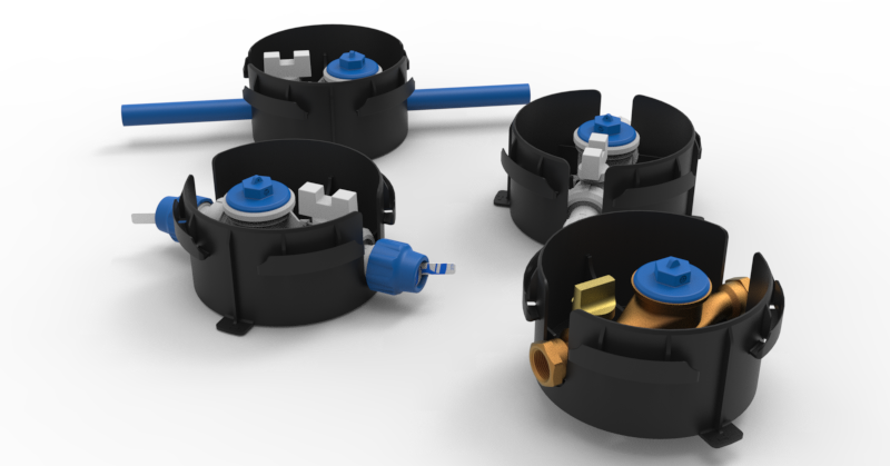 Waterfit boundary boxes